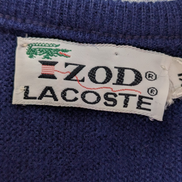 Pull LACOSTE Homme Vintage Bleu Marine Taille XL Excellent État Chic