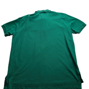 Polo manches courtes Polo Ralph Lauren XL vert foncé logo violet coton