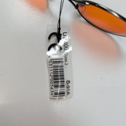 Lunettes de soleil Y2K Branches fines Acier brossé Déco Volant