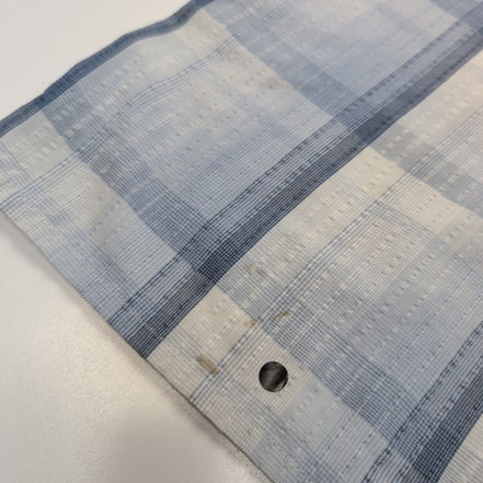 Chemise Patagonia L Bleu Carreaux Bio 65% Polyester 35% Coton Manches courtes