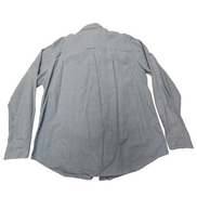 Chemise CHAPS bleue unie manches longues homme taille XL