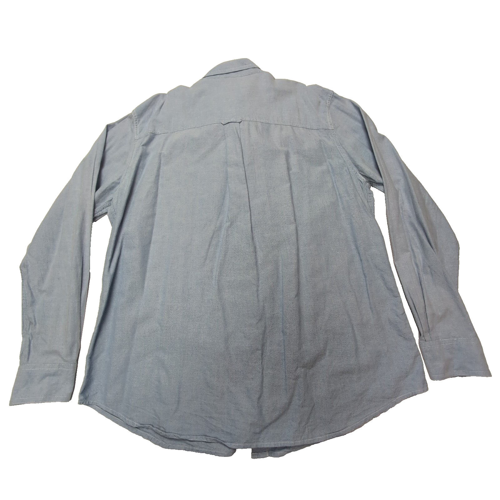 Chemise CHAPS bleue unie manches longues homme taille XL