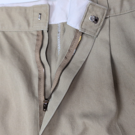 Short Dickies Chino Crème Homme W40 Coupe Droite Très Bon État