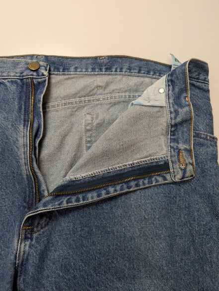 Jean Wrangler Vintage Regular Fit Homme W40 L30 Bleu Denim Classic Straight
