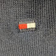 Pull Tommy Hilfiger Col V Bleu Marine Coupe Large - Taille 3XL (XXL TG)