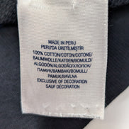 Sweat Polo Ralph Lauren M Bleu Marine Rayures Grises Logo Blanc Col Rond