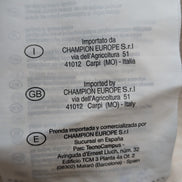Sweat à Capuche Champion Multi-logo Noir - Coton Épais - Taille S