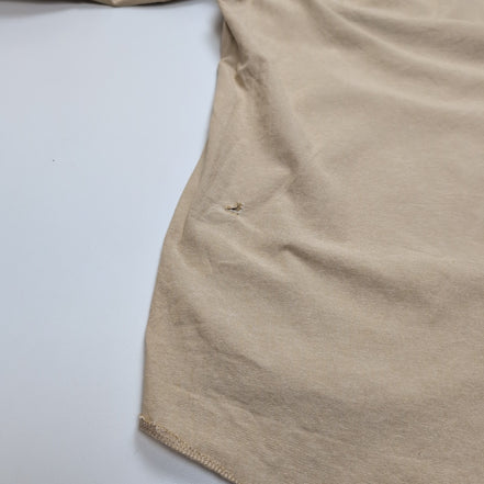 Chemise Wrangler Western Homme 2XL Tall Long Marron Camel Pression Coton