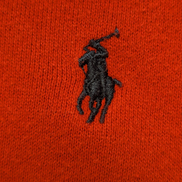 Veste à Capuche Zippée Polo Ralph Lauren Rouge Logo Marine - Taille XL 18-20