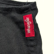 Chemise Wrangler Manches Courtes Noire à Poches Stretch Taille 3XLTG