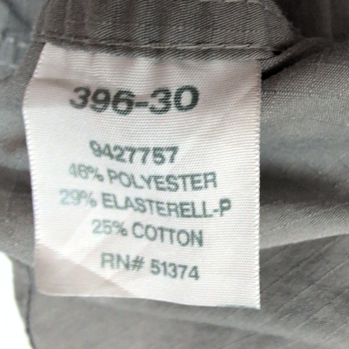 Chemise Carhartt L Grise Ripstop Manches Courtes Brodée 2 Poches stretch
