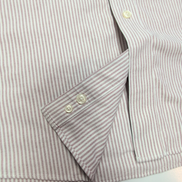 Chemise L.L. Bean rouge à rayures 1 poche taille L/XL