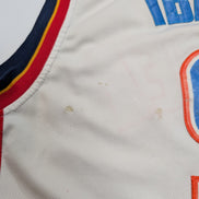 ADIDAS NBA Maillot L THUNDER IBaka #9 Blanc VINTAGE OKC Jersey Basketball
