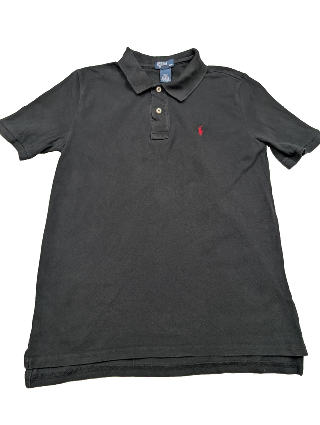 Polo manches courtes Polo Ralph Lauren XL 18-20 S noir logo rouge
