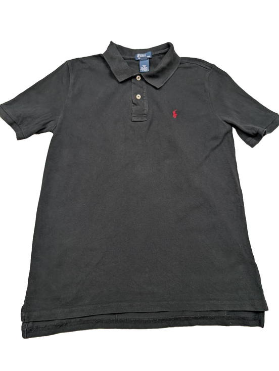 Polo manches courtes Polo Ralph Lauren XL 18-20 S noir logo rouge