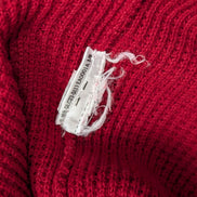 Pull Ralph Lauren (Lauren) Femme XL Rouge Foncé Capuche Plaque Logo 🏷️