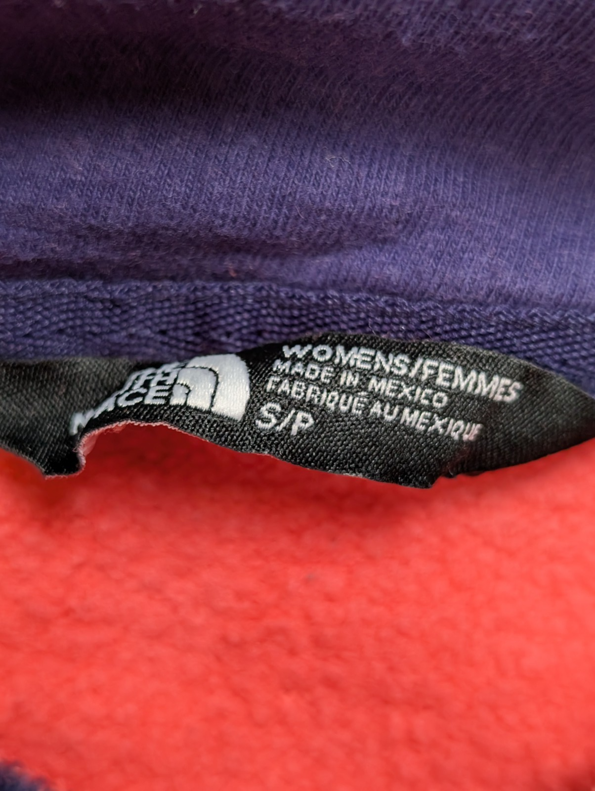 ➜ Sweat à Capuche The North Face - Logo Géant - Rose - Taille S Femme
