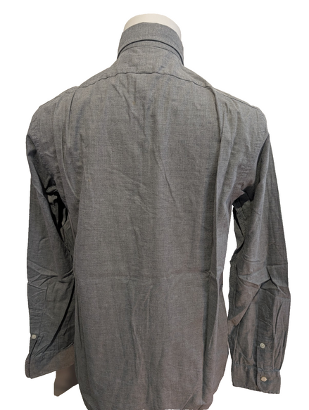 CHEMISE POLO Ralph Lauren homme S Classic Fit Grise Uni SANS LOGO ⬜