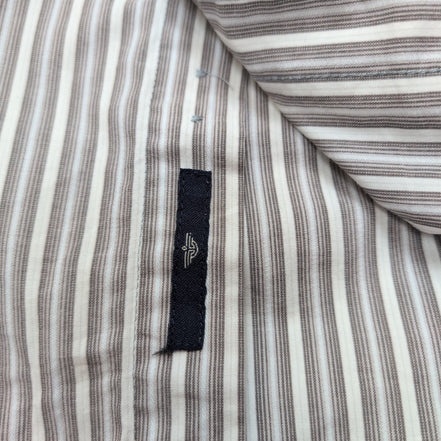 Chemise Dockers à Rayures avec Poche - Marron Clair - Taille L