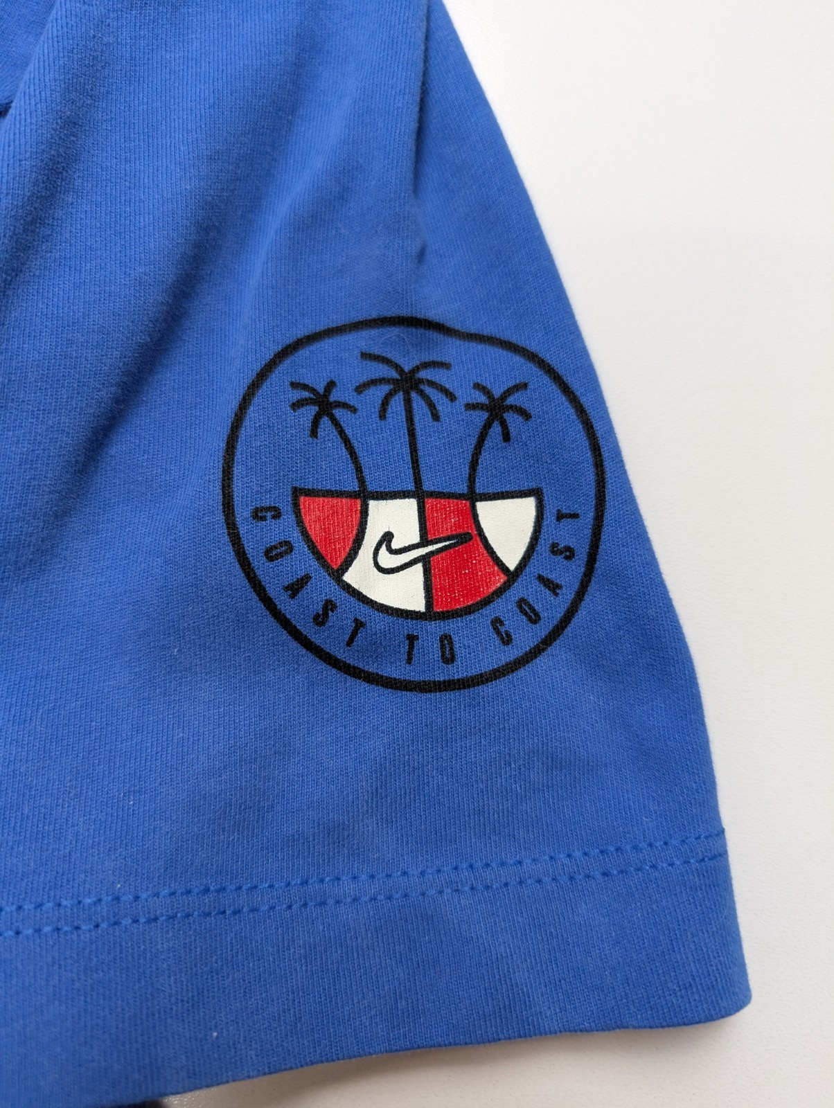 NIKE Dri-FIT T-SHIRT The Tee XL Coast To Coast Bleu Sportwear |108T