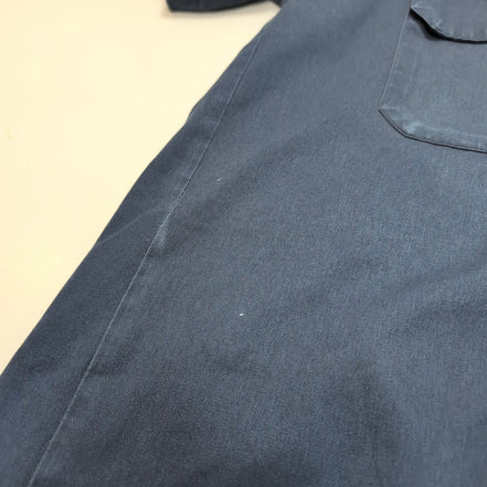 Chemise Dickies M Bleu Marine Workwear Manches Courtes 2 Poches Logo