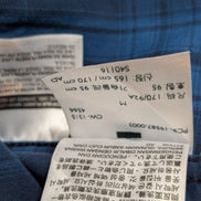Chemise Levi's à Carreaux Bleu et Bleu Marine Manches Longues Taille M