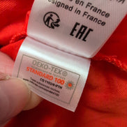 Haut Femme La Redoute Taille S Orange Volants Manches Bouffantes Neuf Étiquette