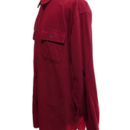 CHEMISE L.L. BEAN FLANELLE ROUGE XXL VINTAGE Chamoisette Workwear