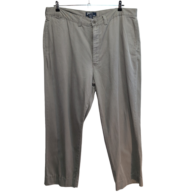 Pantalon chino Polo Ralph Lauren kaki clair taille W42xL32 FR42 #36cr