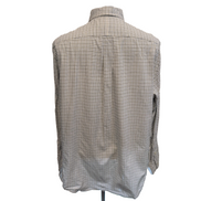Chemise Ralph Lauren XL Blanche Carreaux Bleu Noir Logo Marine Button Down Shirt