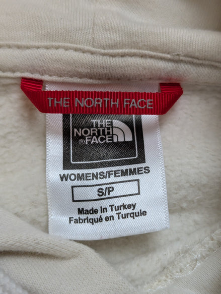 Sweat à capuche The North Face Blanc Cassé Grands Logos Taille S