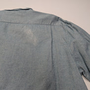 Chemise LEVI'S Flanelle XXL Vtg Coton Vert Pâle/Bleu Coupe Moderne