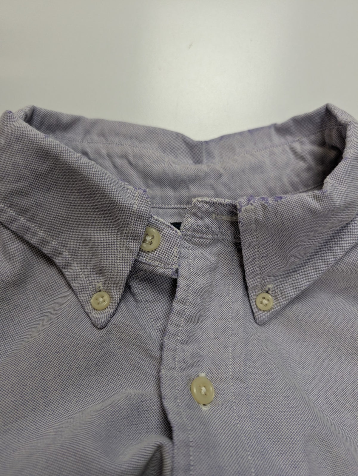 Chemise Ralph Lauren L Lilas Oxford Custom Fit Shirt Button Down Manches Longues