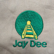 Chemise Dickies 2XL Beige Workwear Made in Honduras Poche Stylo Logo JAY DEE
