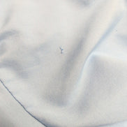 Brent Chemise Vintage Bleu Clair Unie Manches Courtes Homme Taille XL