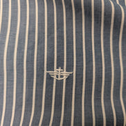 Chemise Dockers bleu à rayures taille L #168msch