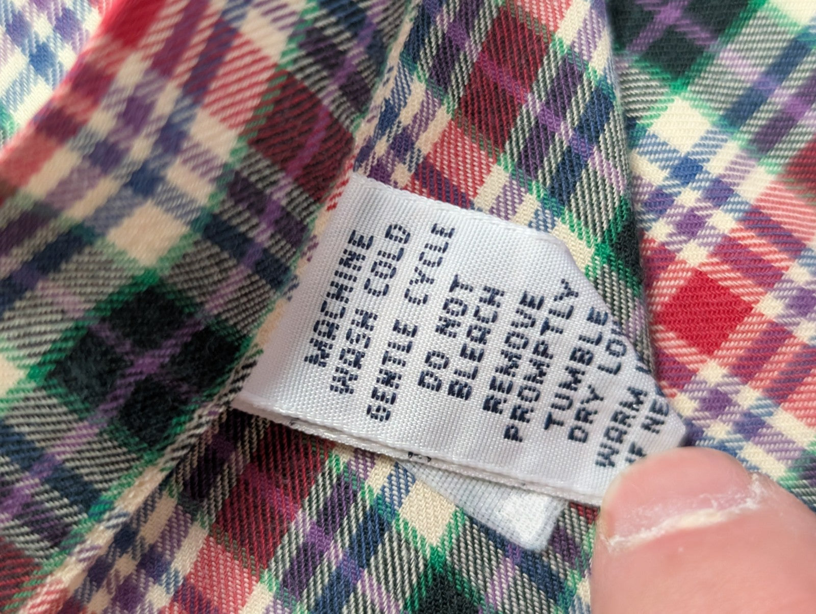 CHEMISE Ralph Lauren homme XL Classic Tartan ROUGE VERT Noël 🎄