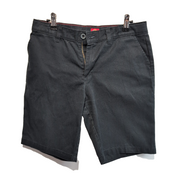 Short Dickies Chino Noir Garçon 16 Ans Taille Réglable Très Bon État