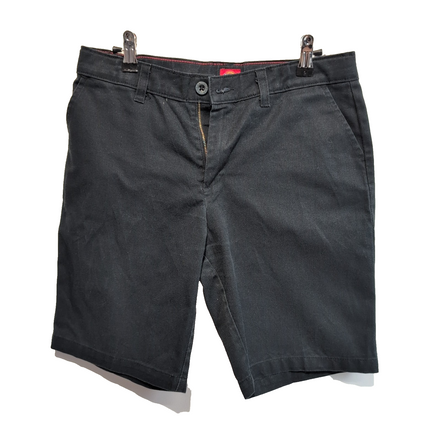 Short Dickies Chino Noir Garçon 16 Ans Taille Réglable Très Bon État