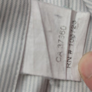 Chemise Emporio Armani à rayures taille L/XL #247msch
