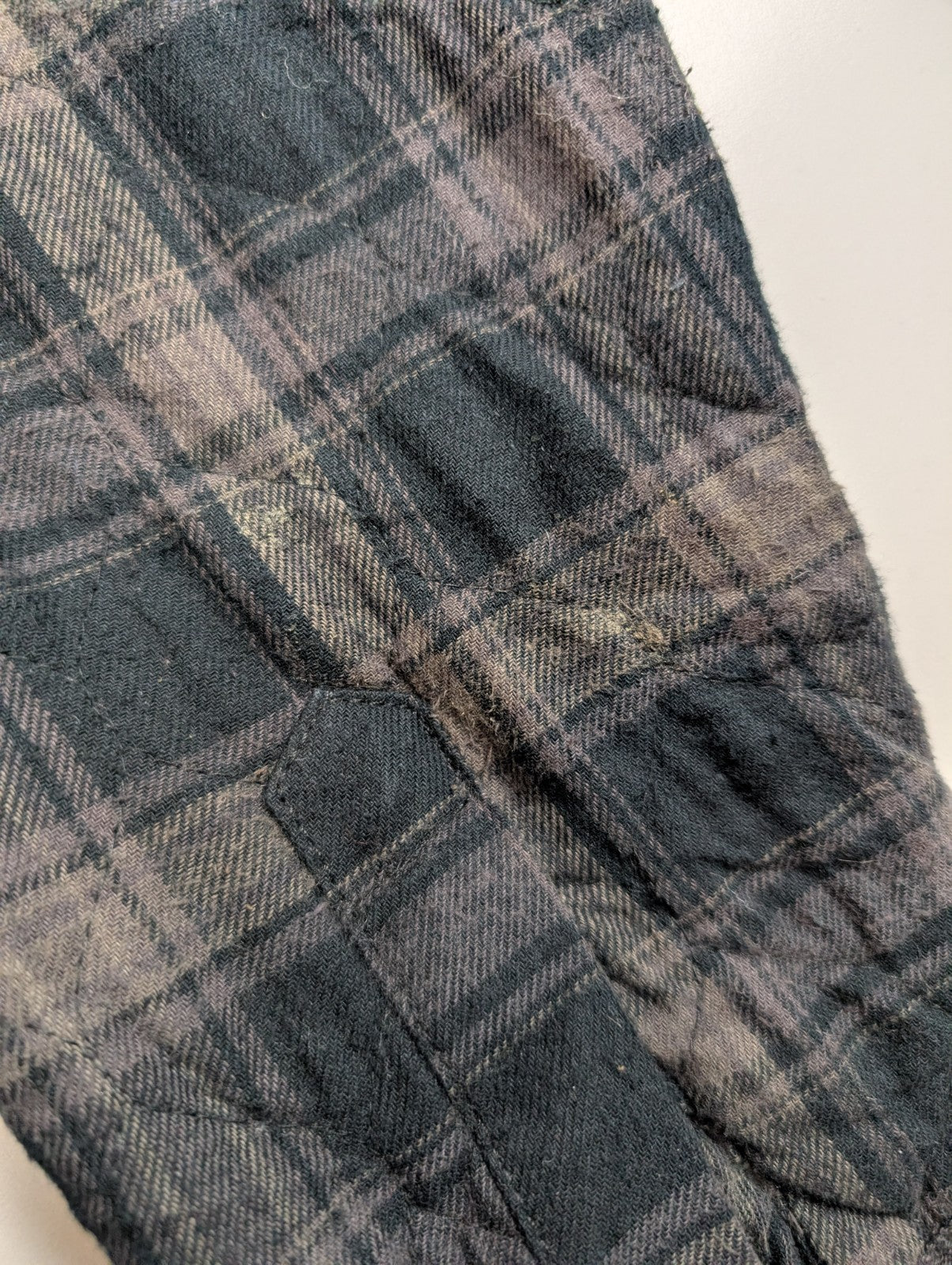 G:21 Surchemise Matelassée Flanelle Homme T.L Veste Carreau Workwear |241S