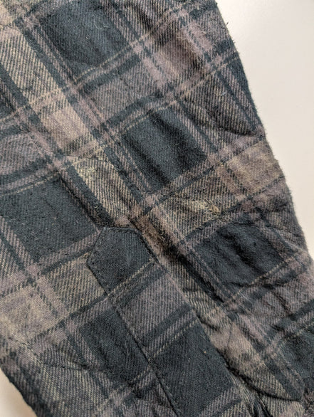 G:21 Surchemise Matelassée Flanelle Homme T.L Veste Carreau Workwear |241S