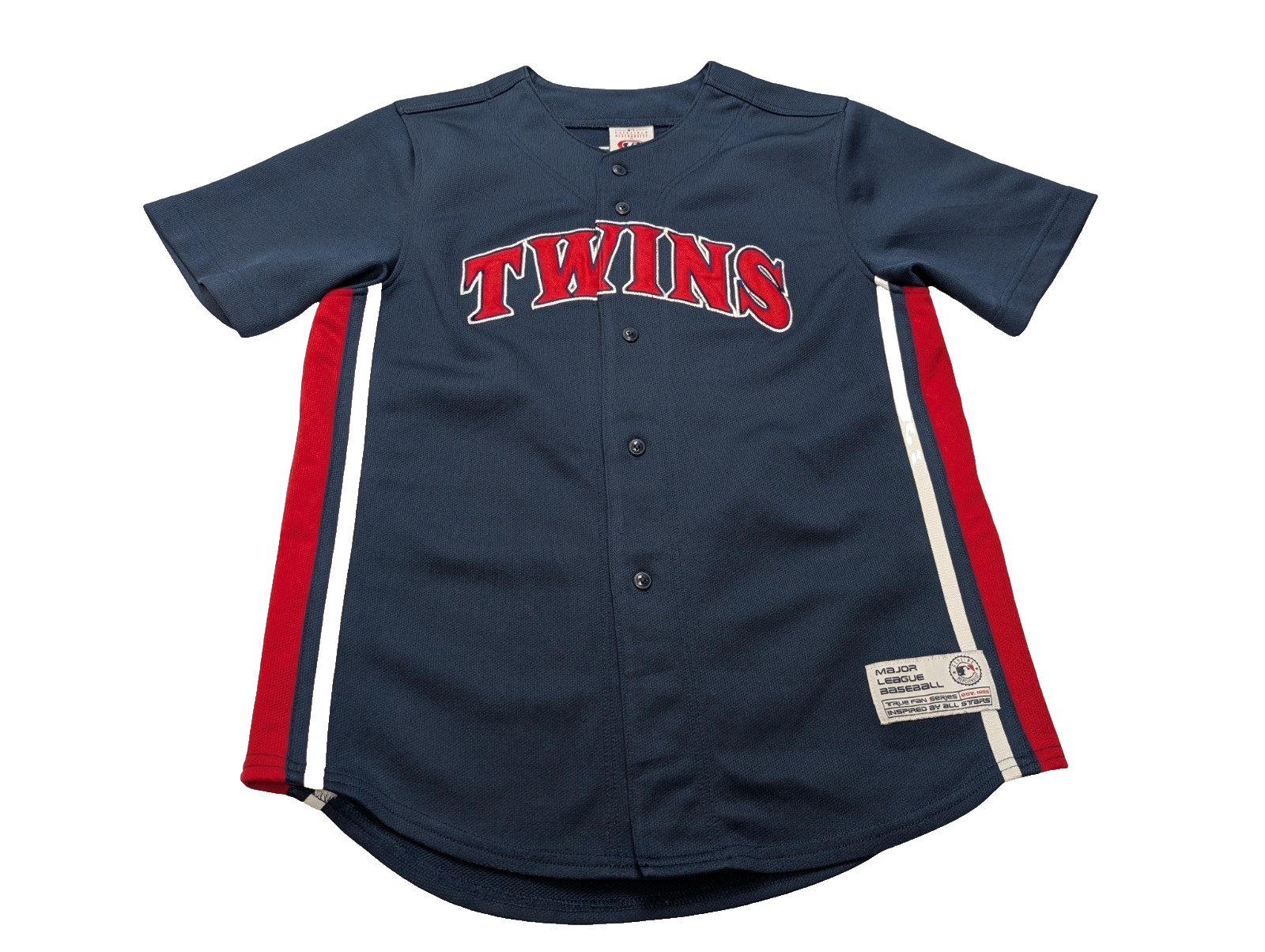 Gilet de Baseball Twins Genuine Merchandise True Fan Garçon - Taille LG 12-14 a