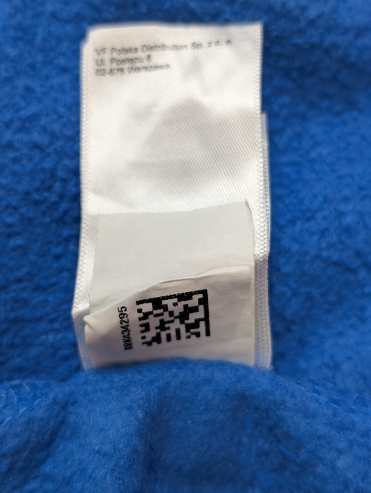 The North Face Sweat à Capuche Bleu Logo Blanc - Taille XL G (18-20 ans)