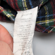 🌲 Chemise L.L. Bean XL-Tall Flanelle Tartan Coton |293S