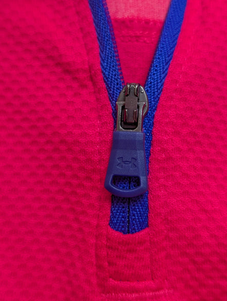 Haut Technique Under Armour HeatGear Rose Fluo Enfant XS