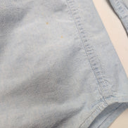 Chemise Jean NASCAR Café Authentic Bleu Clair Vintage Taille M
