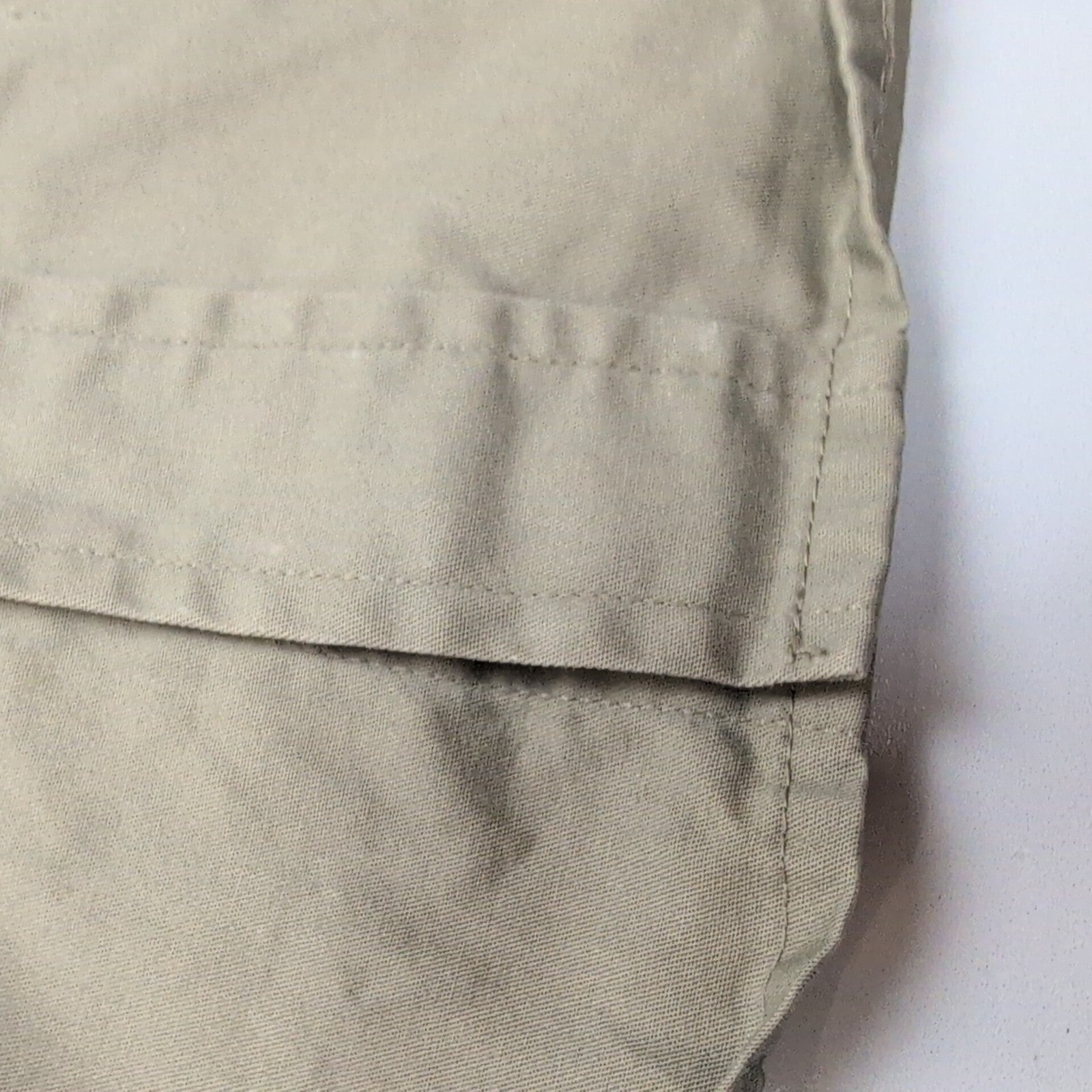 Chemise Wrangler Taille L Marron Clair 100% Coton Manches Longues