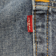 Jean Levi's 569 Loose Straight Homme W40 L32 Bleu Foncé Vintage Original Denim