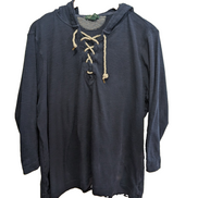 Sweat à capuche femme LRL Lauren Ralph Lauren Jeans Co bleu marine XL
